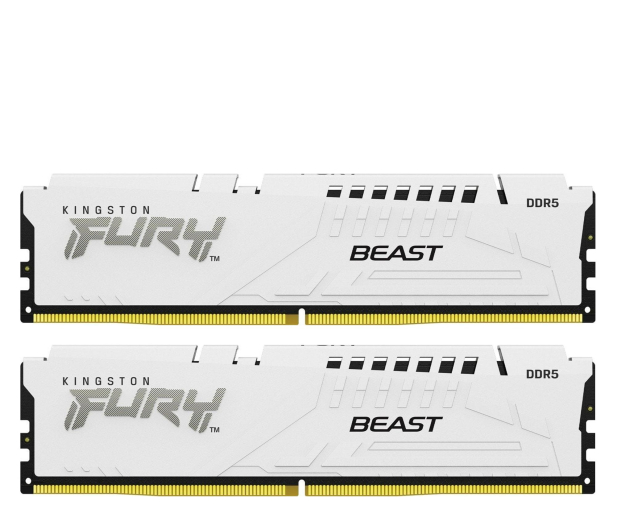 Kingston FURY 32GB (2x16GB) 6000 CL30 Beast Biały - 1353067 - zdjęcie